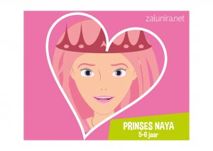 Een spel om af te drukken – prinses Naya