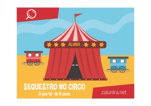 Investigação policial baseada no tema do circo